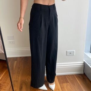 Black loose trousers XS
